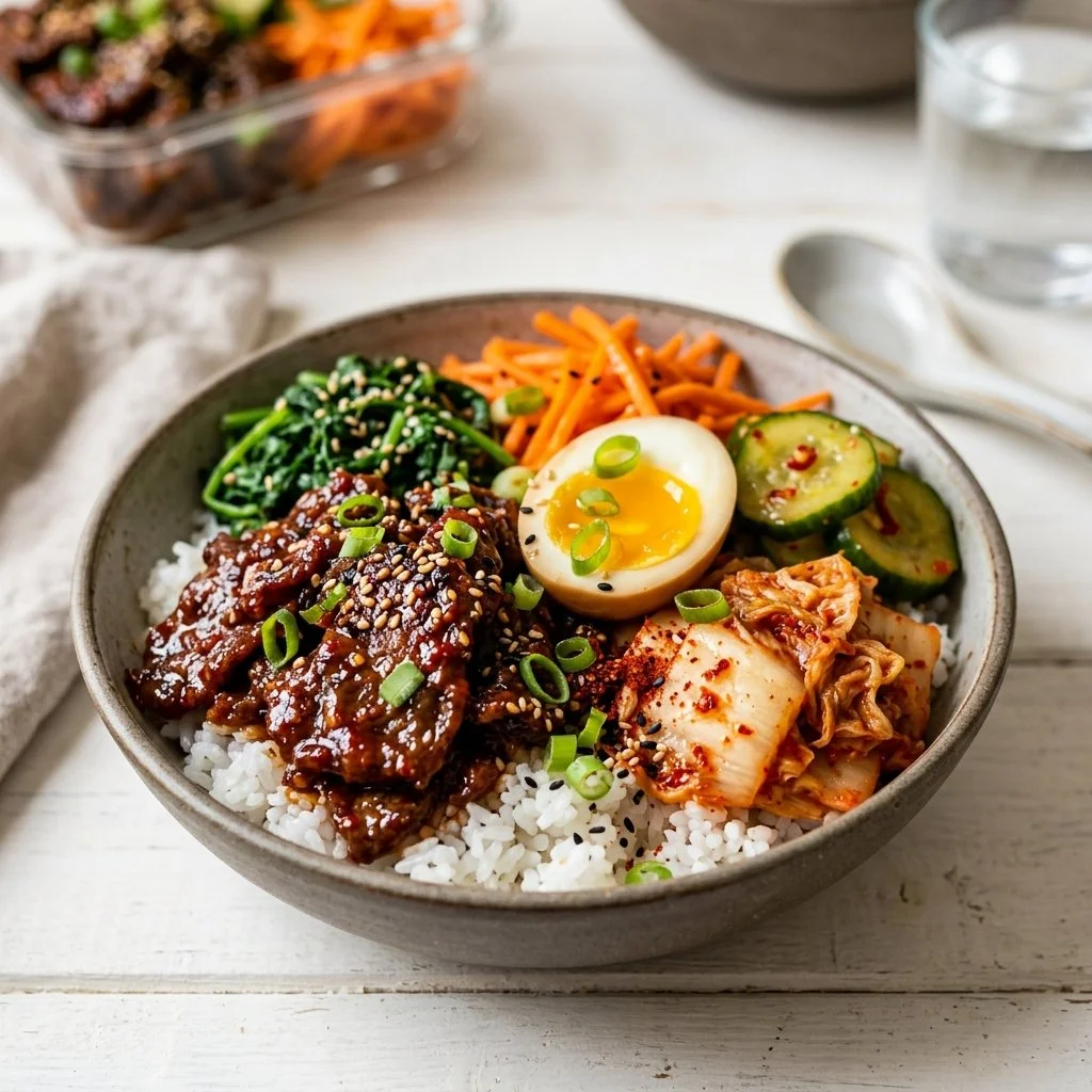 Spicy Korean Beef Bowl Meal Prep
