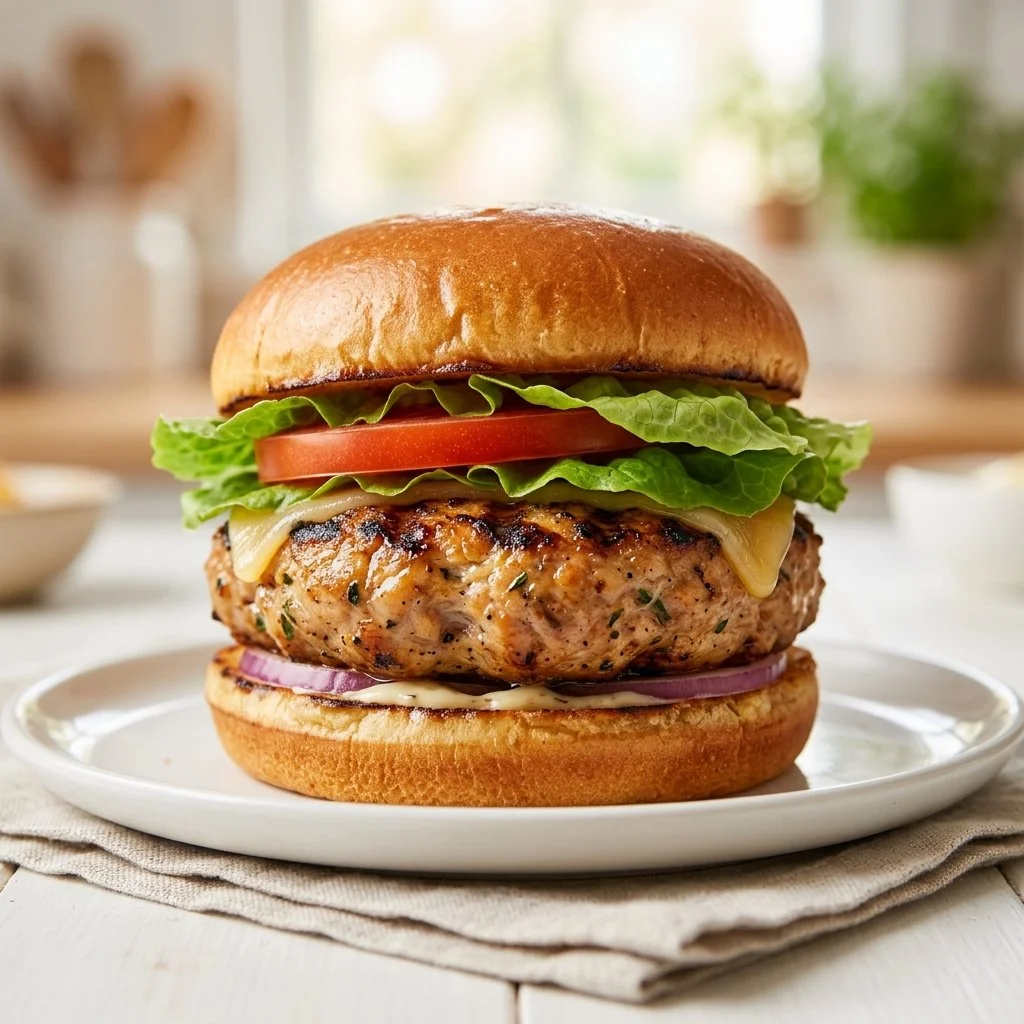 Turkey Burgers for Summer Grilling