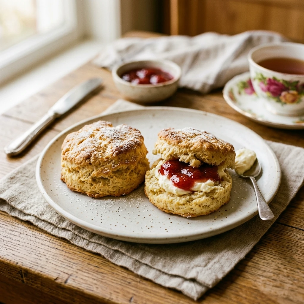3-Ingredient Scones No Eggs