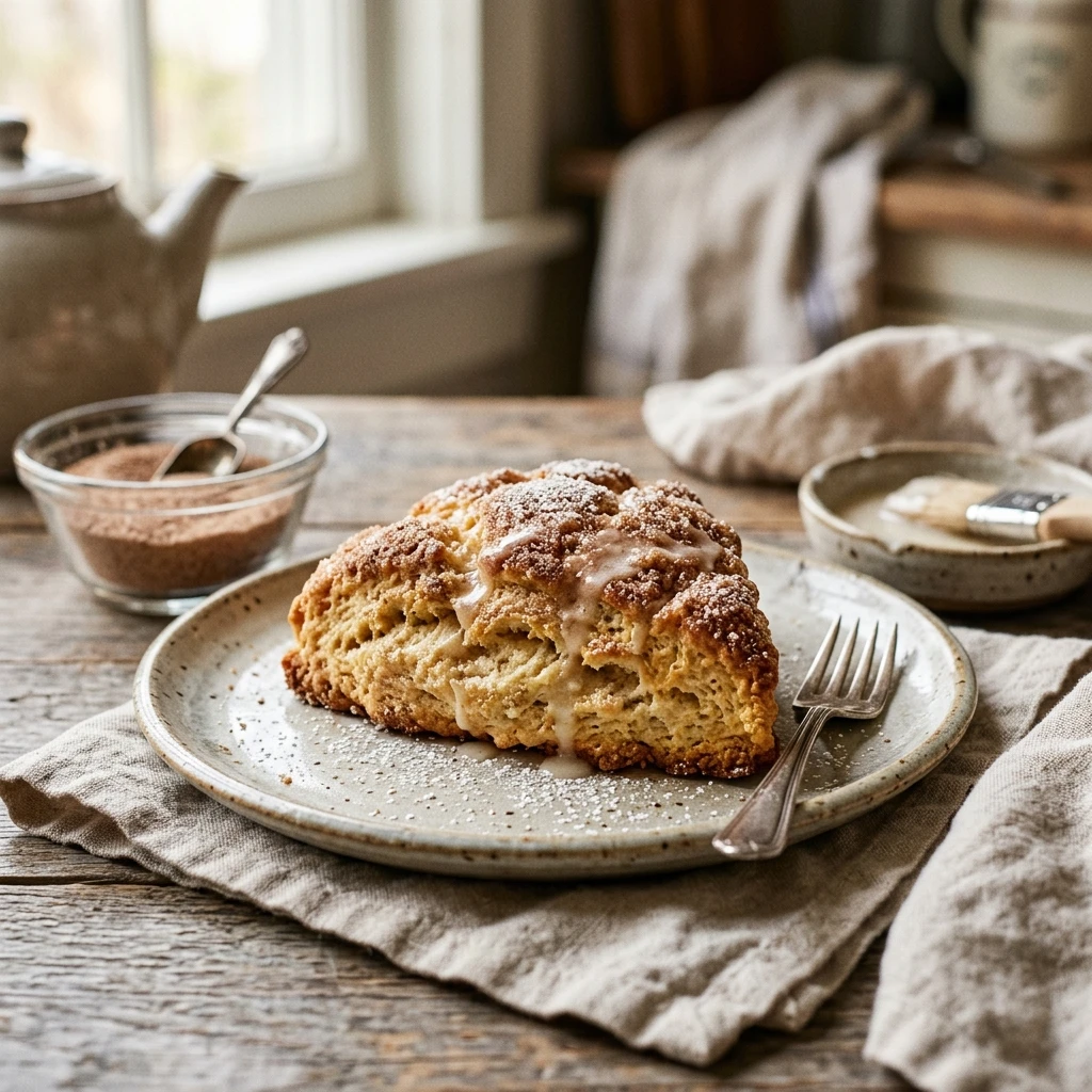 Air Fryer Cinnamon Sugar Scones