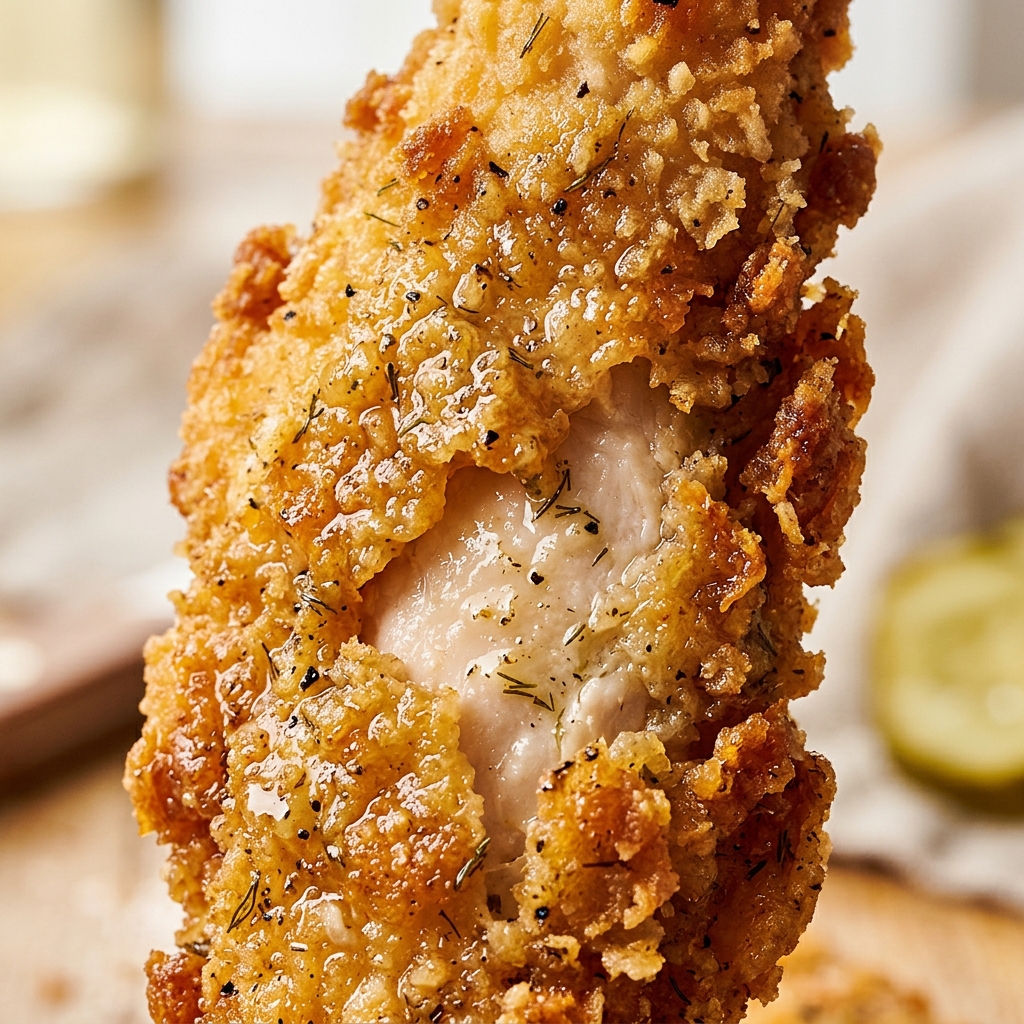 Air Fryer Pickle Chicken Tenders