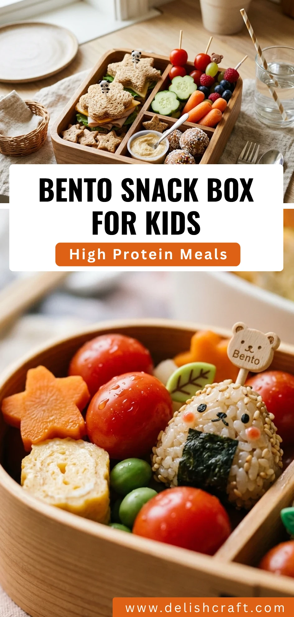 Bento Snack Box For Kids