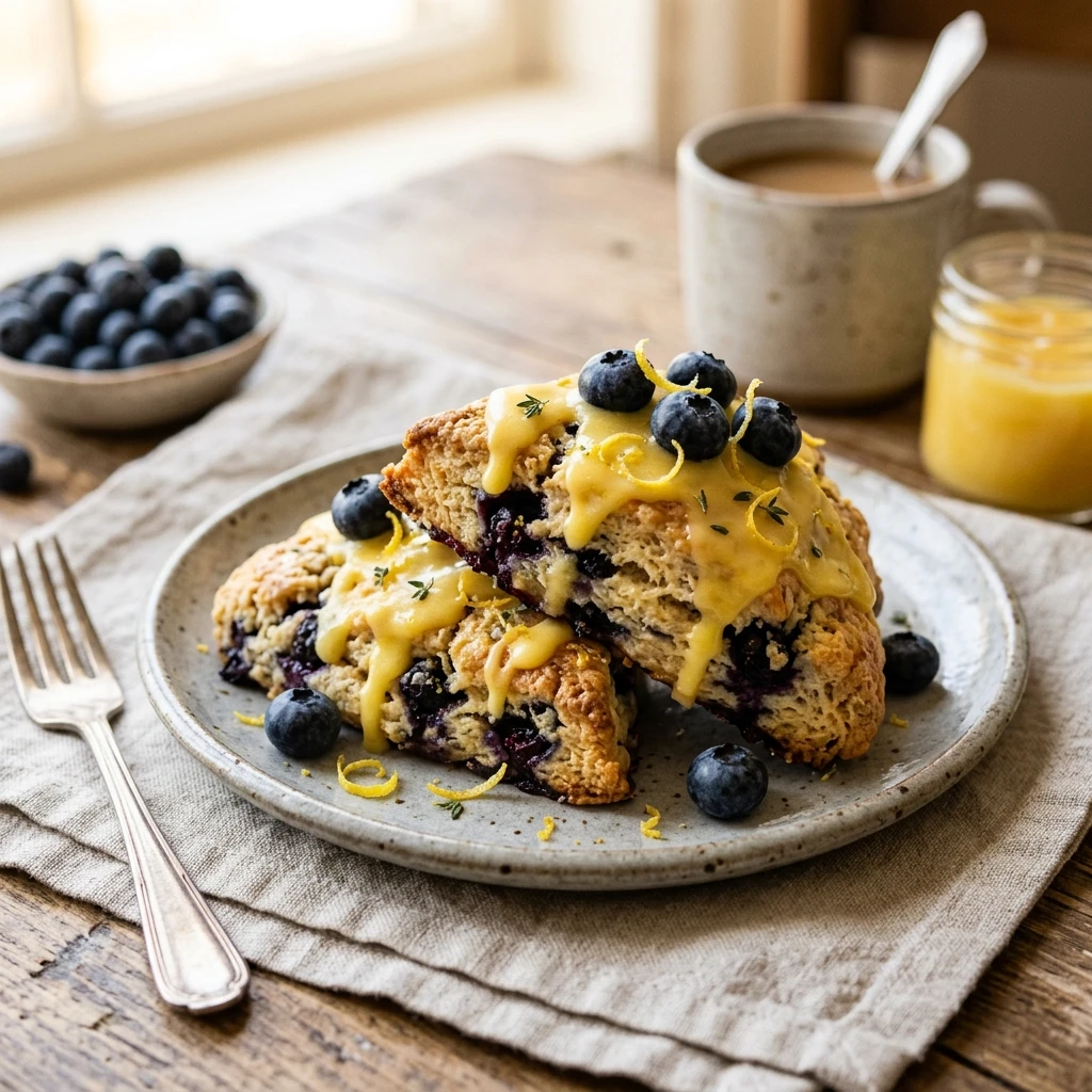 Best Blueberry Lemon Scones Ever