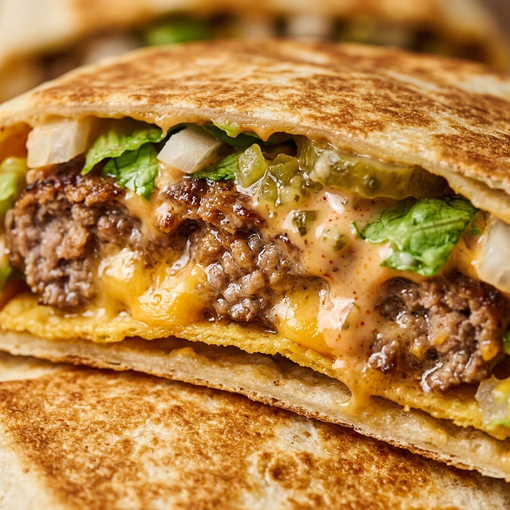 Big Mac Crunchwrap High Protein