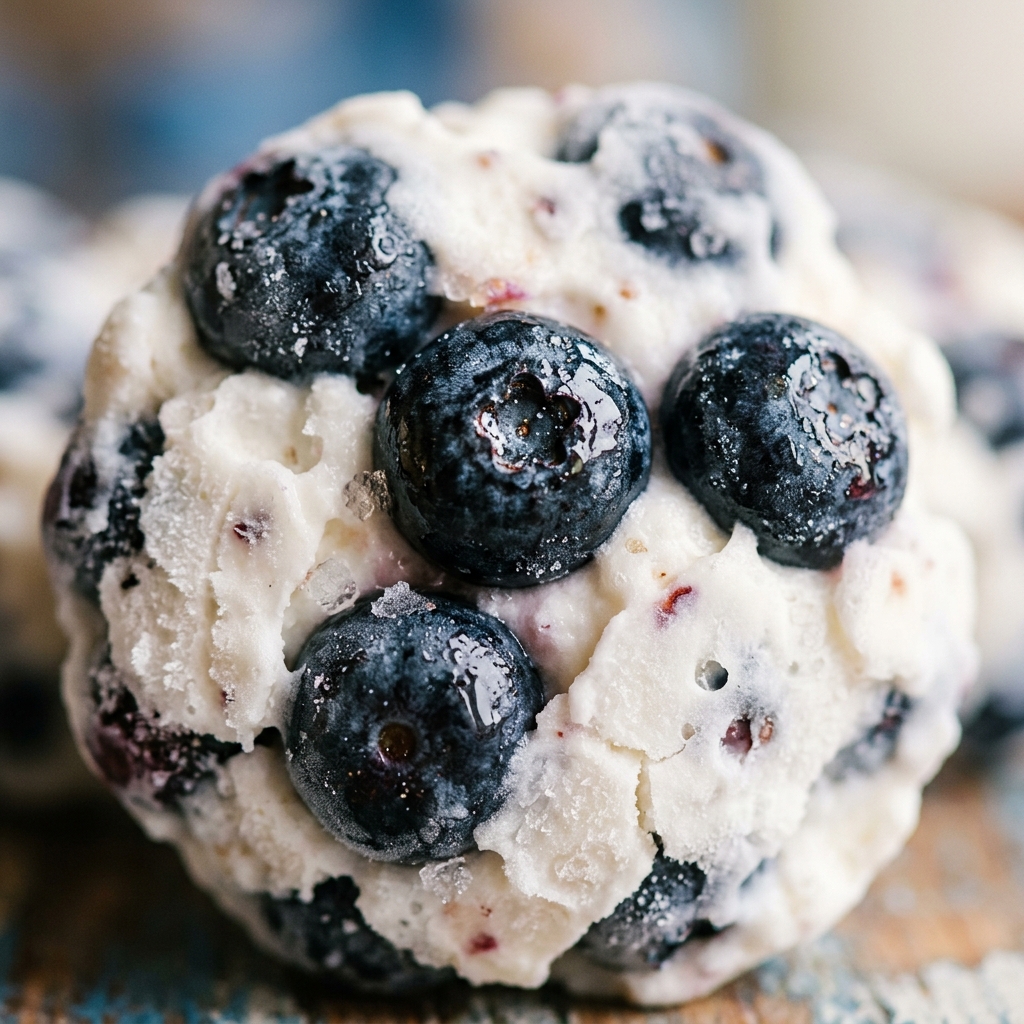 Blueberry Yogurt Clusters Frozen
