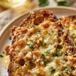 Cheesy Garlic Sourdough Bread