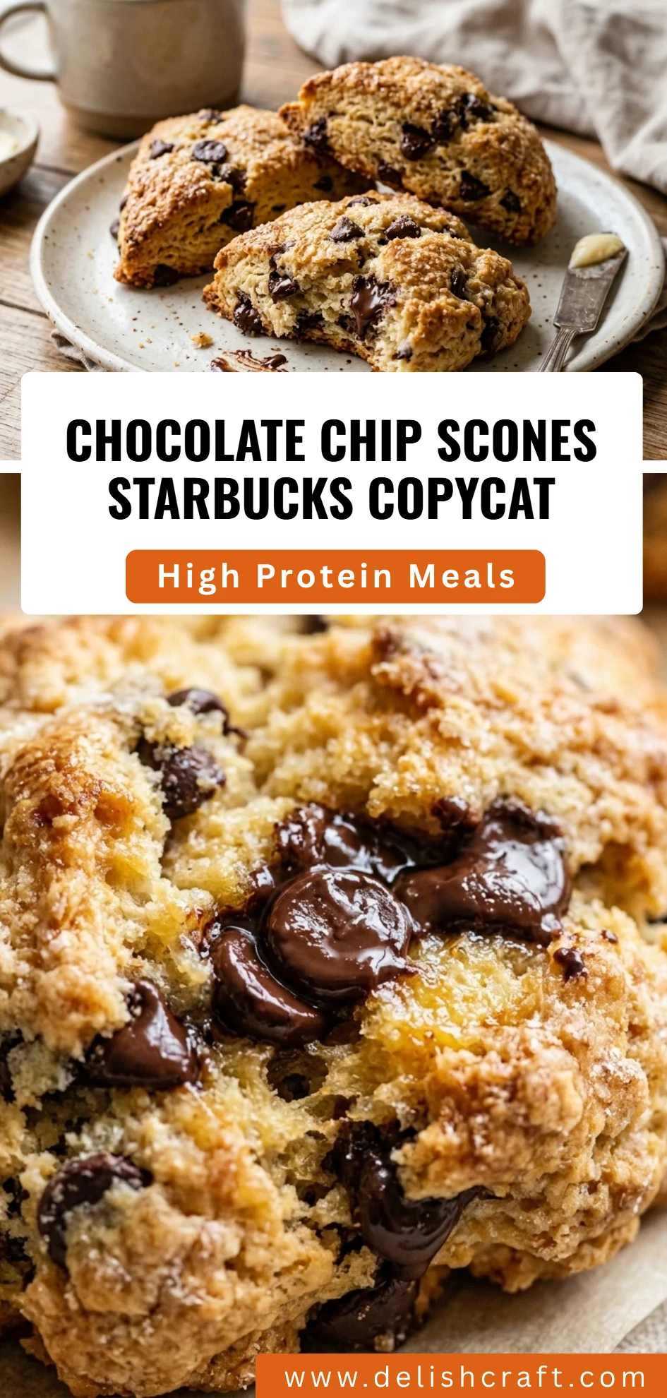 Chocolate Chip Scones Starbucks Copycat