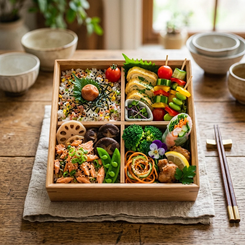 Cold Bento Box Lunches