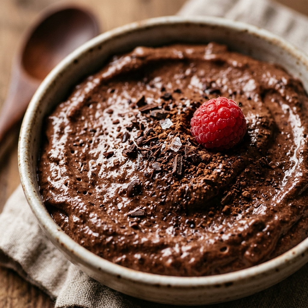 Cottage Cheese Chocolate Mousse 3-Ingredient