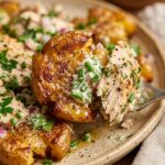 Crispy Smashed Potato Salad Protein