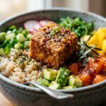 Crispy Tofu Poke Bowls