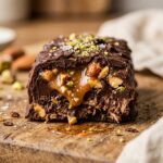 Dubai Chocolate Protein Bars Homemade