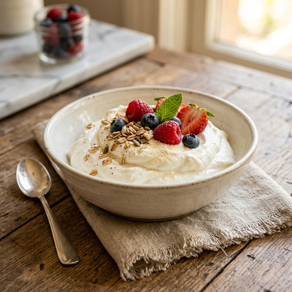 Fluffy Yogurt 2-Ingredient Viral