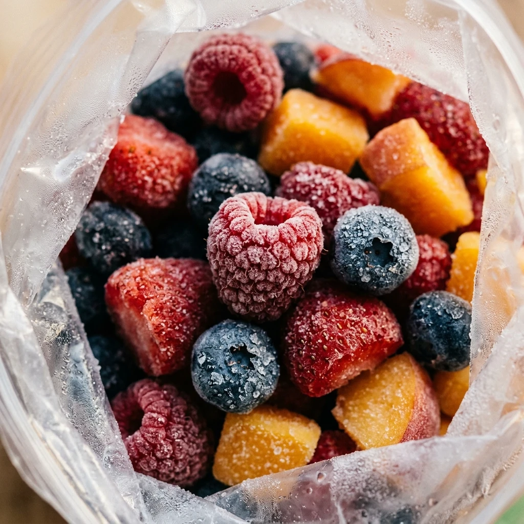 Freezer Mixed Fruit Smoothie Packs
