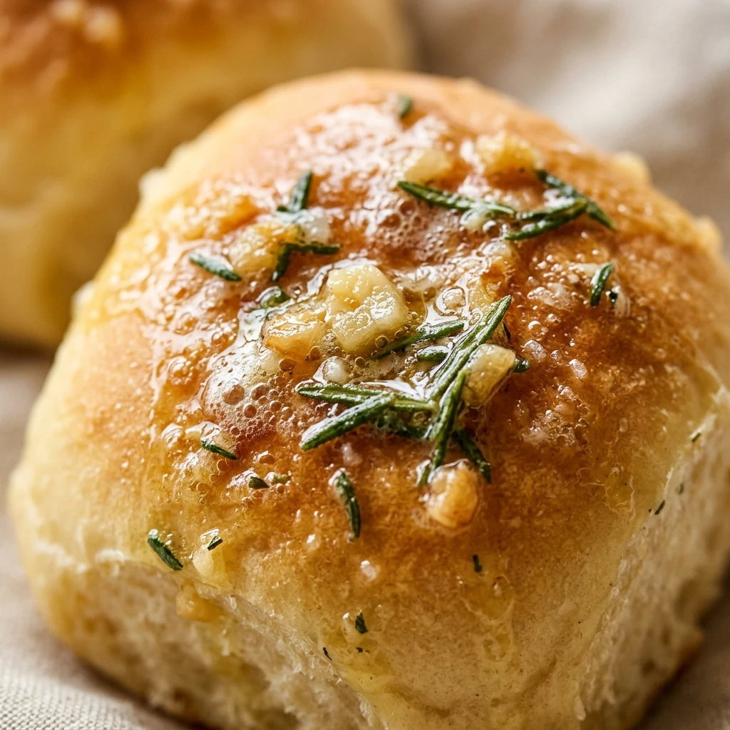 Garlic Rosemary Butter Rolls