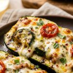 Grilled Zucchini Pizza Boats
