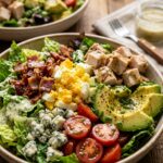 High Protein Cobb Salad Meal Prep