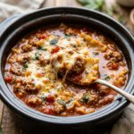 High Protein Lasagna Soup Crockpot