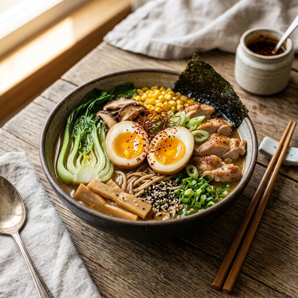 High Protein Ramen Eggs Meal Prep