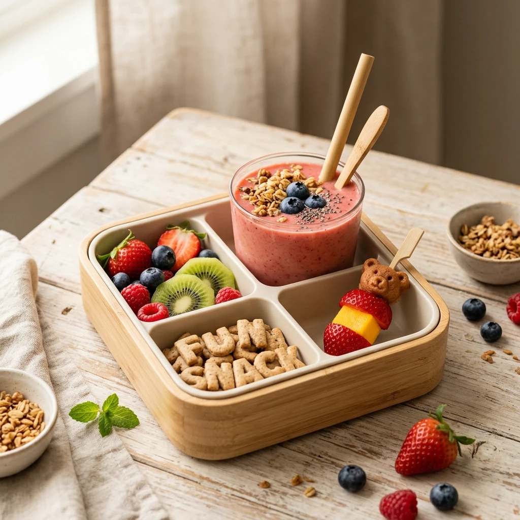 Kids Fruit Smoothie Bento Snack