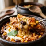 Lazy Enchilada Soup Crockpot