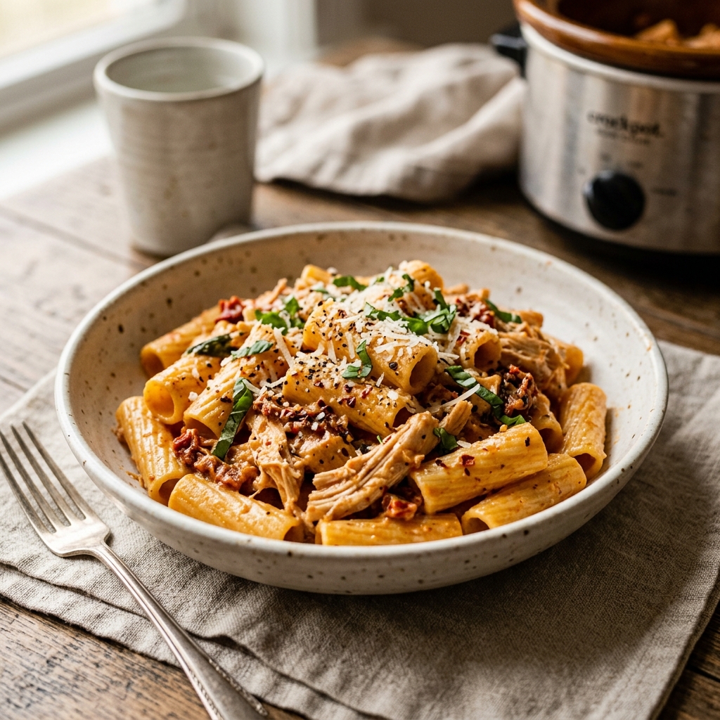 Marry Me Chicken Pasta Crockpot