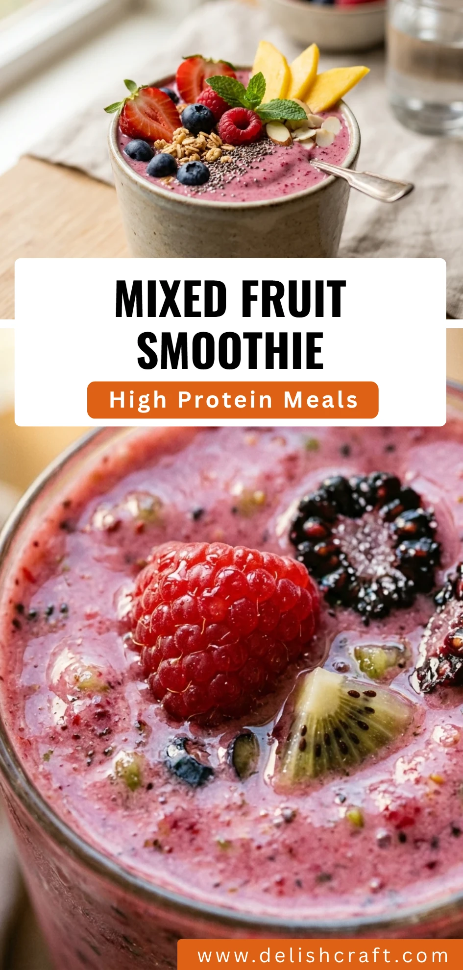 Mixed Fruit Smoothie
