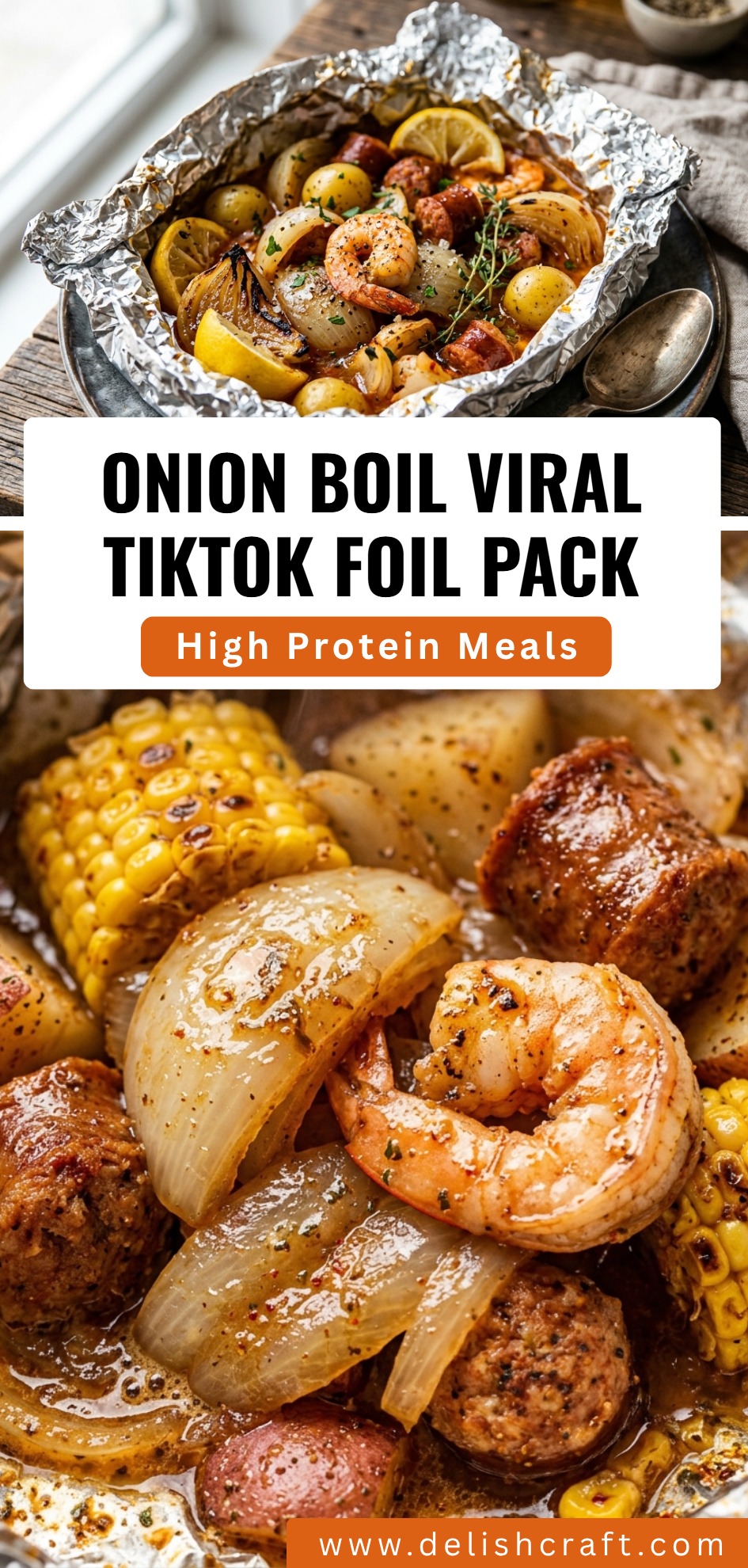 Onion Boil Viral TikTok Foil Pack