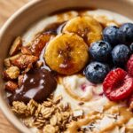 Protein Banana Split Yogurt Bowl