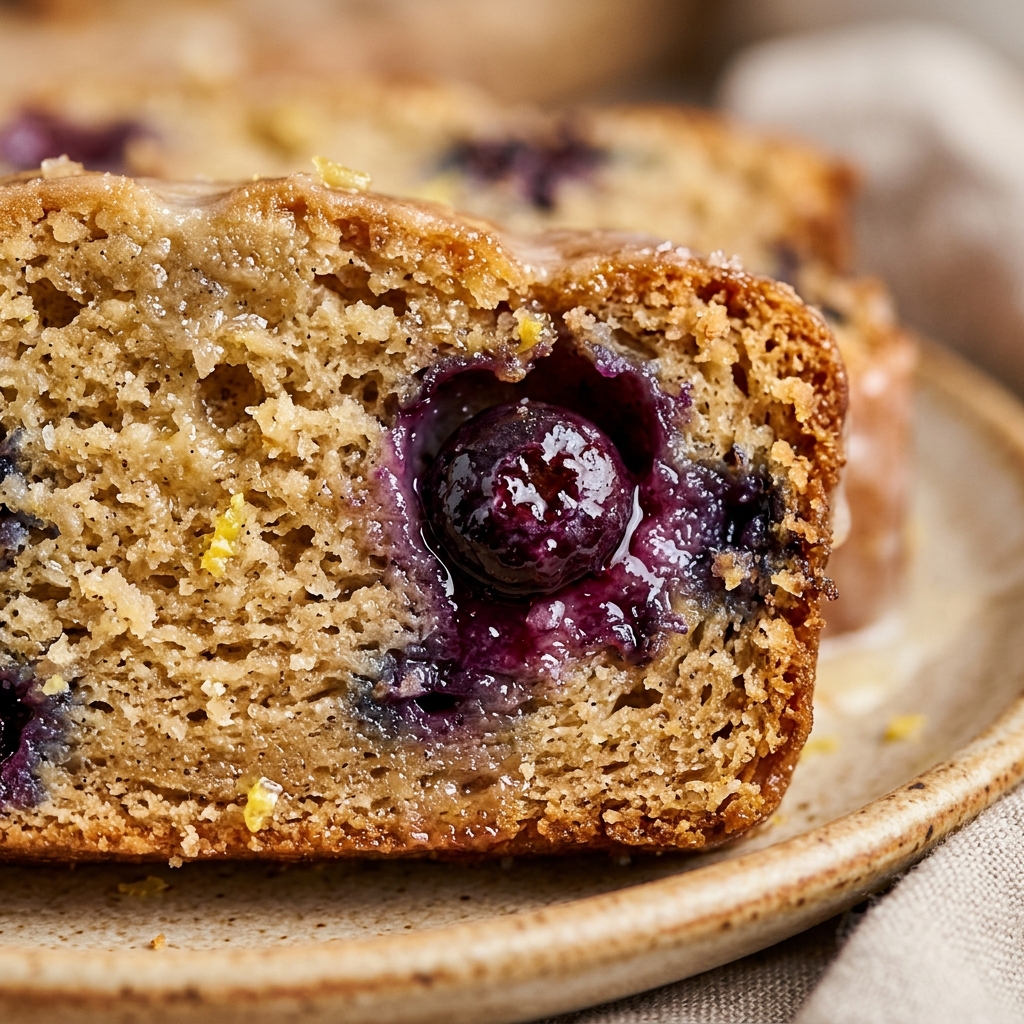 Protein Blueberry Lemon Bread
