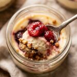 Protein Cherry Cheesecake Jars