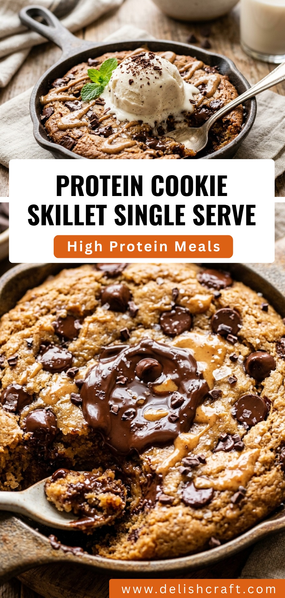 Protein Cookie Skillet Single Serve