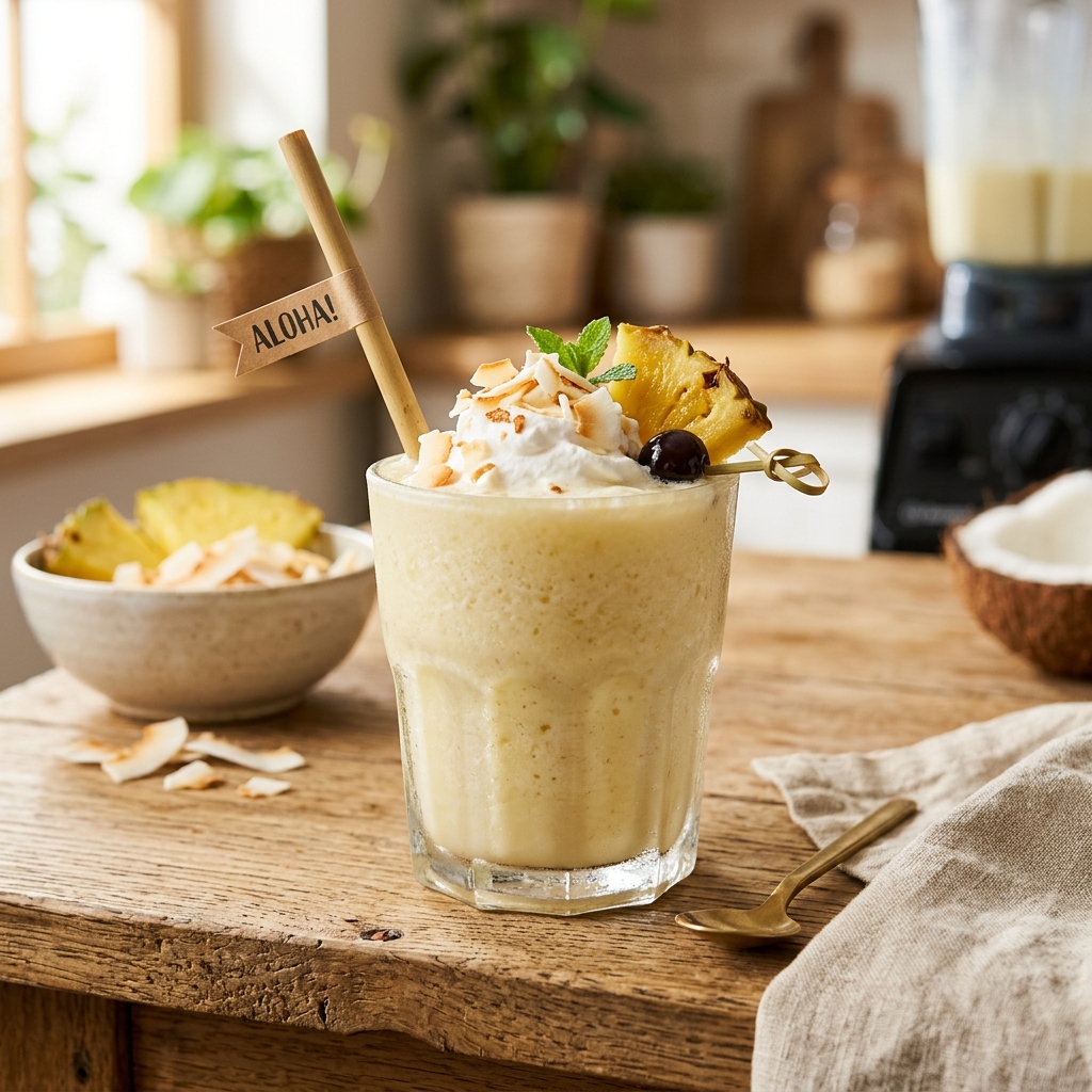 Protein Pina Colada Smoothie