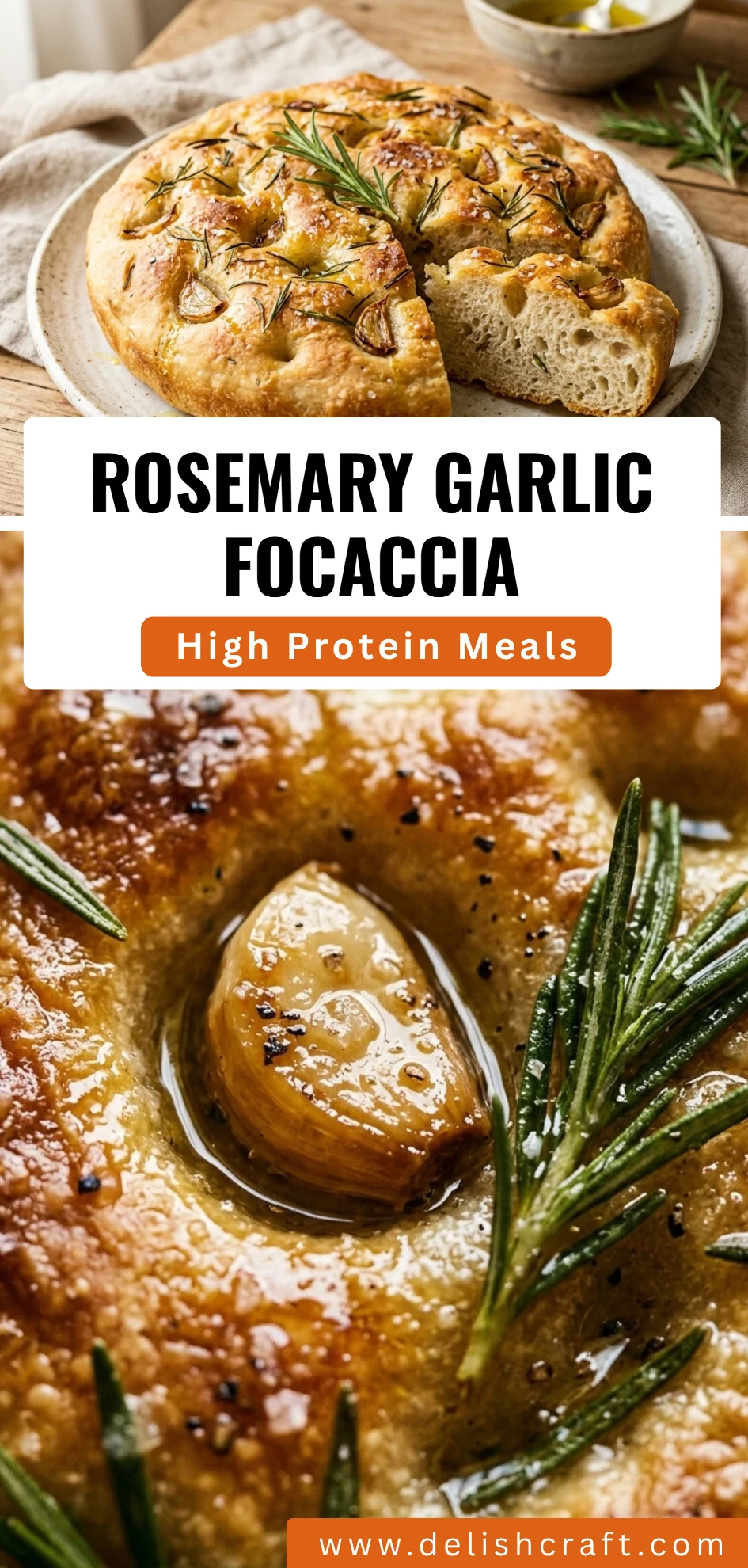 Rosemary Garlic Focaccia