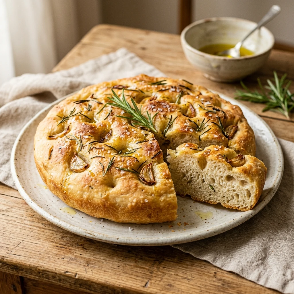 Rosemary Garlic Focaccia