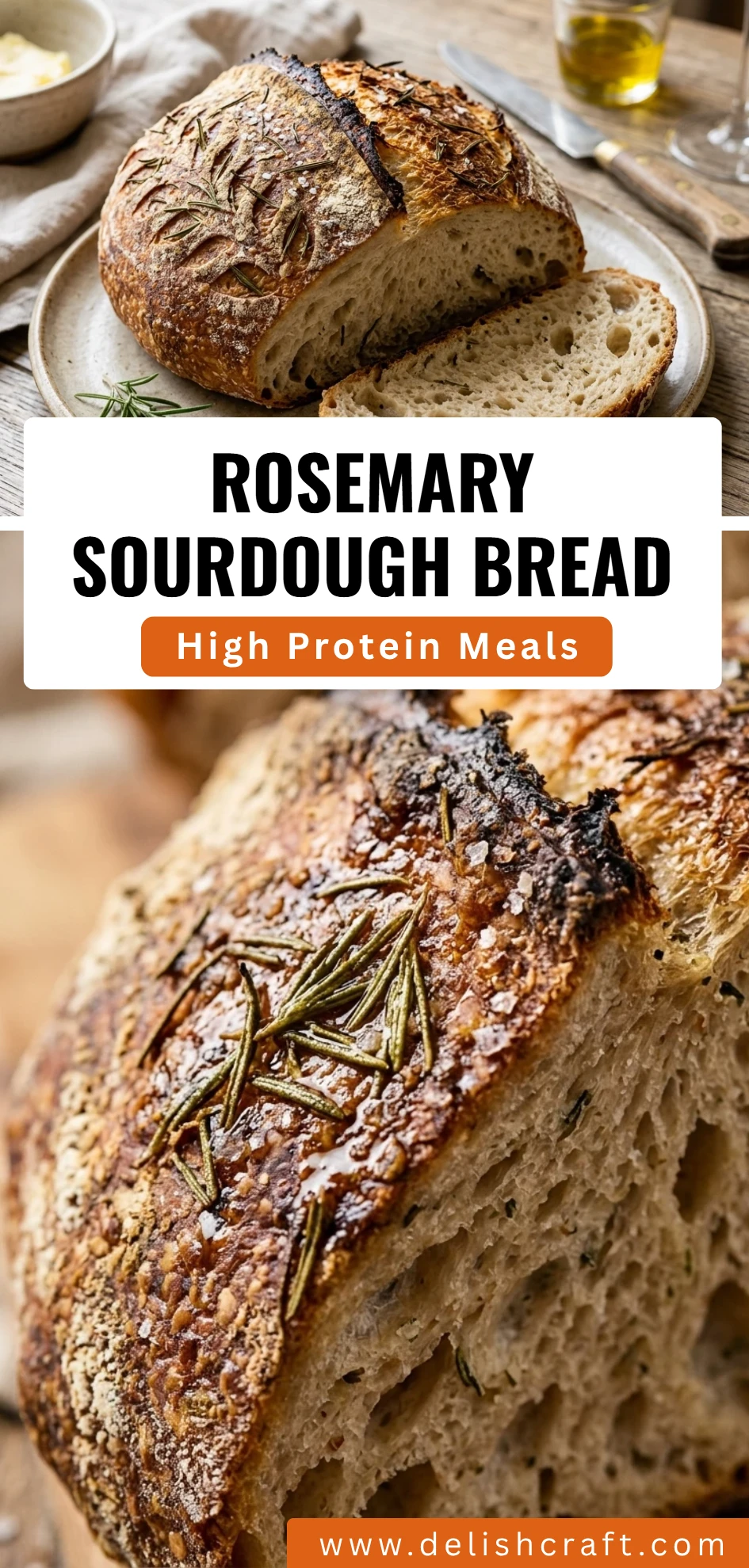 Rosemary Sourdough Bread