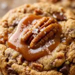 Salted Caramel Pecan Cookies