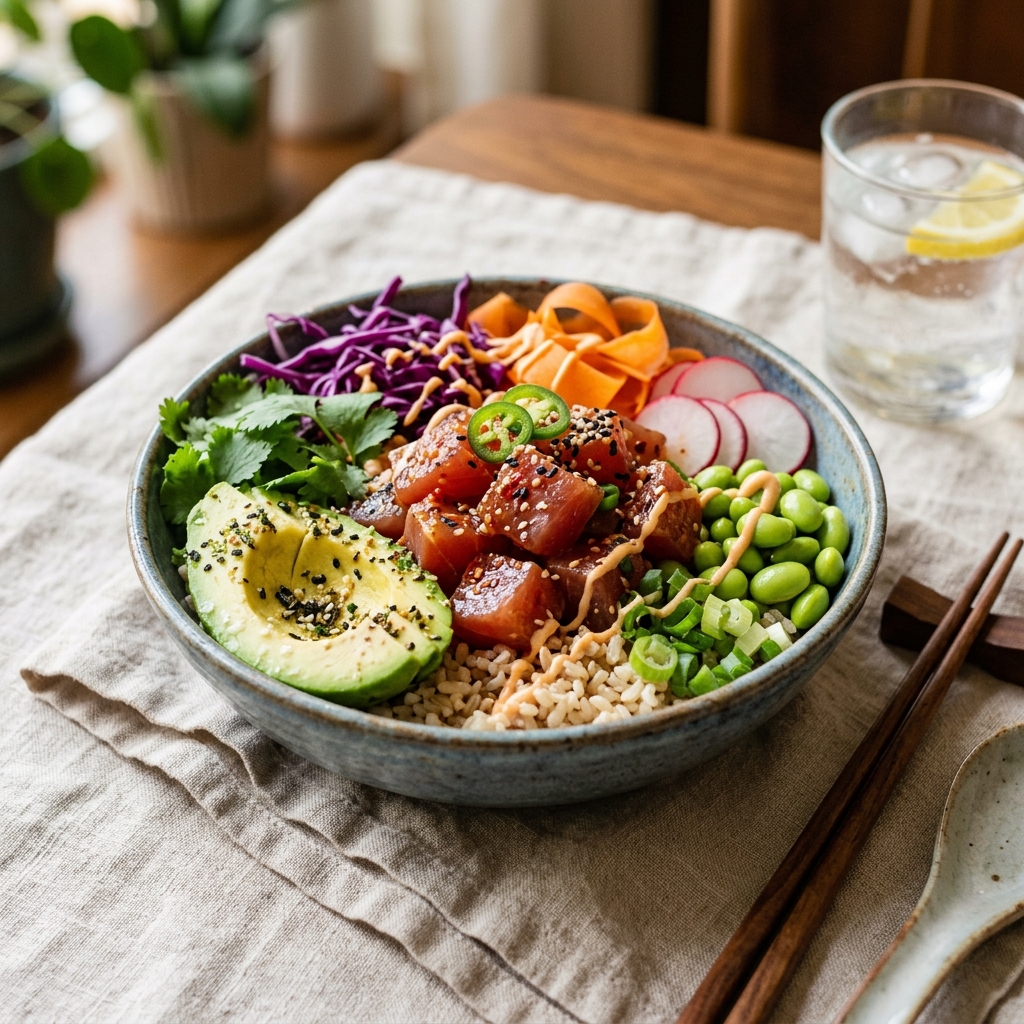 Spicy Bowl Trend Tuna High Protein