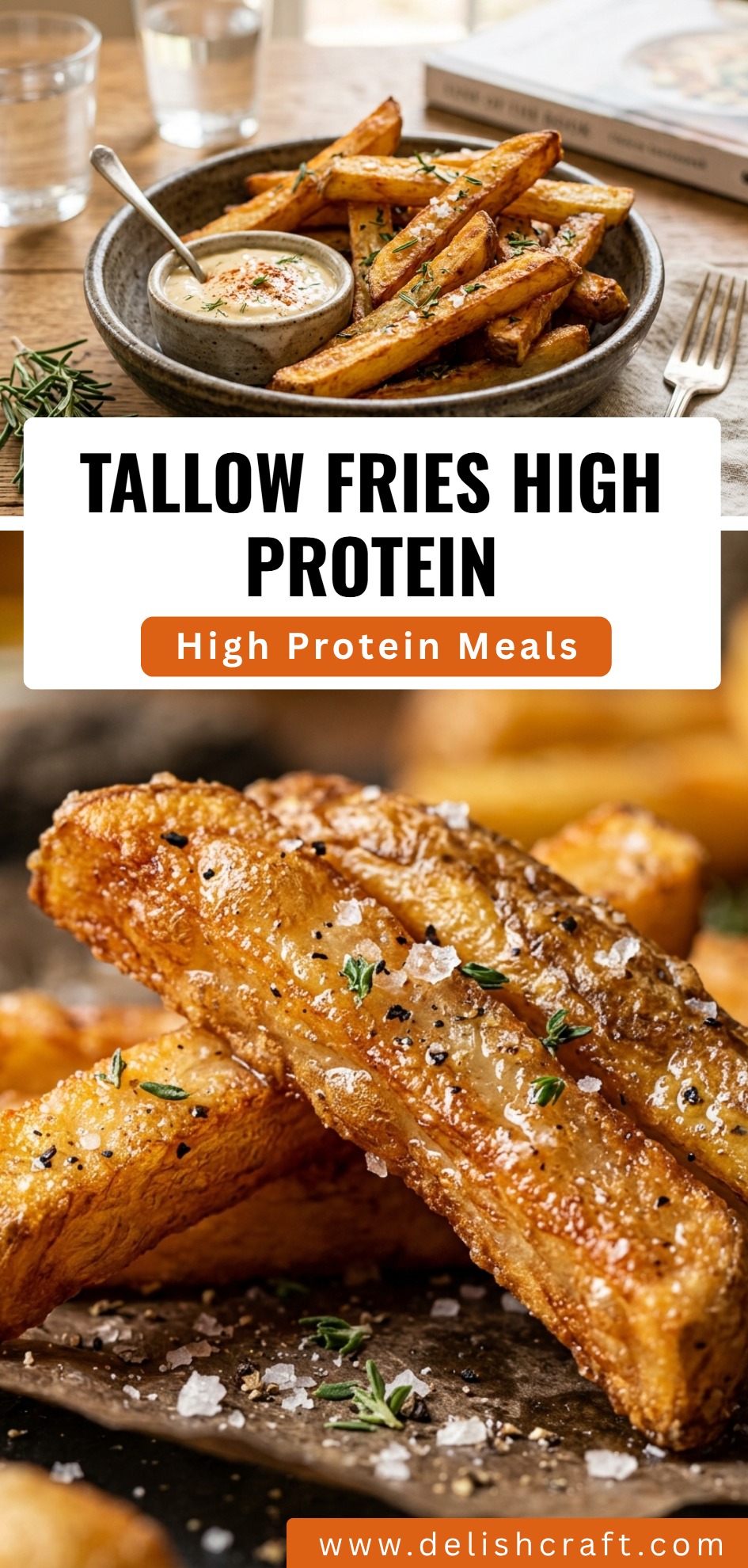 Tallow Fries High Protein